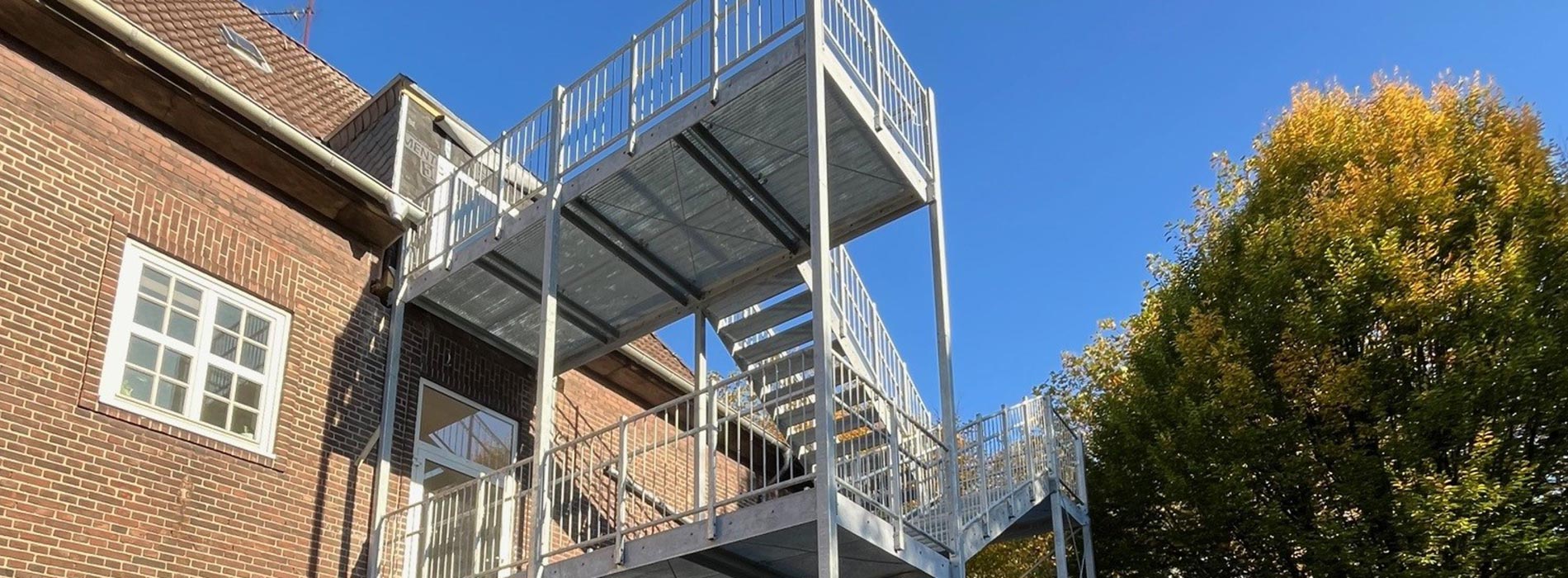 Außentreppe Schillerschule